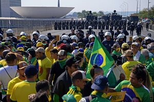 Bolsonaro intensificó los ataques contra la Corte Suprema (Fuente: AFP)