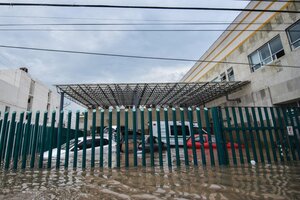 México: al menos 17 personas murieron por la inundación de un hospital  (Fuente: AFP)