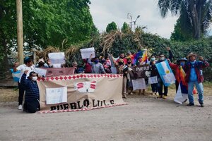 La comunidad Lule denuncia usurpación de tierras