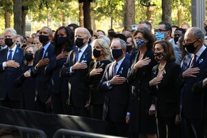 11S: el Gobierno de Biden insistió con la idea de unidad (Fuente: AFP)
