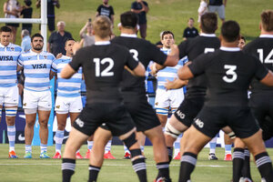 Rugby Championship: Los Pumas cayeron 39-0 ante los All Blacks (Fuente: AFP)