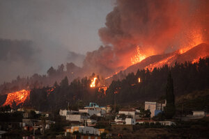 La Palma: las fotos más impactantes de la erupción del volcán Cumbre Vieja (Fuente: AFP)