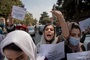 Afganistán: las trabajadoras municipales serán reemplazadas por varones (Fuente: AFP)