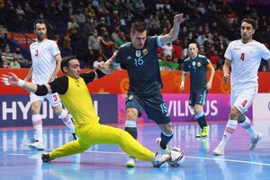 Mundial de Futsal: la Selección venció a Irán y quedó primera en su grupo (Fuente: Prensa AFA)