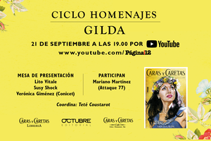 El ciclo "Homenajes" de Caras y Caretas aborda la figura de Gilda