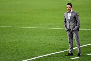 Marcelo Gallardo: "Va a ser muy emotivo el Superclásico con gente" (Fuente: Fotobaires)