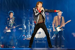 Los Rolling Stones volvieron sin Charlie Watts en un concierto con un toque argento (Fuente: AFP)