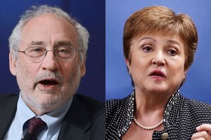Joseph Stiglitz salió en defensa de Georgieva