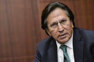 Estados Unidos habilitó la extradición del expresidente peruano Alejandro Toledo  (Fuente: AFP)