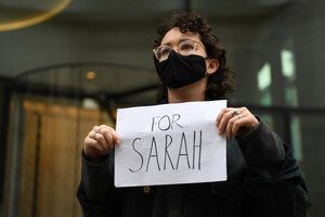 El caso de Sarah Everard: perpetua al policía londinense acusado de violación y femicidio (Fuente: AFP)