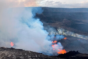 Kilauea, el volcán más activo de Hawái entró en erupción (Fuente: EFE)