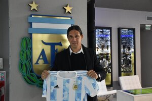 Germán Portanova: “Me imagino a nuestra capitana levantando la Copa” (Fuente: Prensa Argentina)