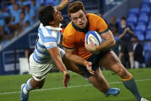 Los Pumas perdieron categóricamente ante los Wallabies  (Fuente: Télam)