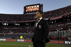 Gallardo: "Fue muy emocionante lo que pasó" (Fuente: Prensa River)