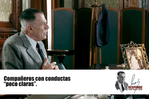 Perón responde | Compañeros con conductas "poco claras".