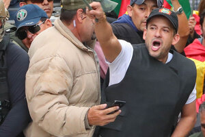 El opositor boliviano Luis Fernando Camacho admitió la idea de "tumbar" a Evo Morales (Fuente: AFP)