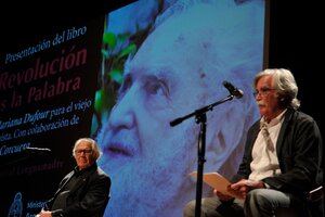 El emotivo homenaje a Osvaldo Bayer en el CCK (Fuente: Sandra Cartasso)