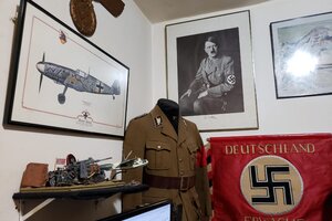 Río de Janeiro: encontraron una colección inmensa de objetos nazis en la casa de un presunto pedófilo  (Fuente: AFP)