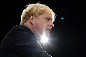 Boris Johnson, primer ministro británico.  (Fuente: AFP)