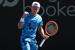 El Peque Schwartzman avanzó a tercera ronda de Indian Wells (Fuente: AFP)