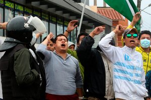 Bolivia: Luis Arce afrontó el primer paro opositor 