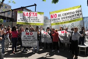 Núñez: reclamos vecinales contra la topadora porteña (Fuente: Enrique García Medina)