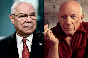 Pablo Picasso tiene palabras para Colin Powell desde el otro lado de la muerte