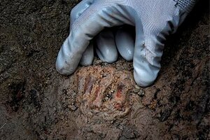 Encontraron los restos del último fugitivo de la erupción del Vesubio (Fuente: EFE)