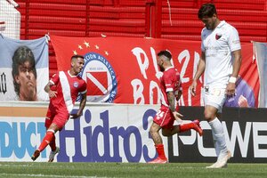 Liga Profesional: Argentinos celebró ante Colón en La Paternal (Fuente: Fotobaires)