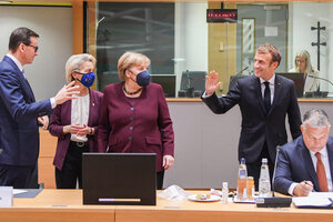 El Consejo Europeo se despidió de Angela Merkel (Fuente: AFP)