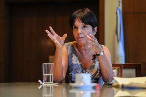 Mercedes Marcó del Pont: “Estamos investigando las cuentas en el exterior que están apareciendo en paraísos fiscales" (Fuente: Guadalupe Lombardo)