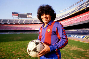 Boca y Barcelona homenajearán a Maradona con un amistoso en diciembre (Fuente: AFP)