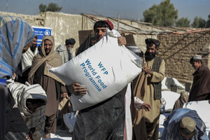Afganistán al borde de la hambruna (Fuente: AFP)