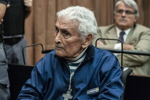 Etchecolatz, procesado por el homicidio de un compañero de la Facultad de Derecho de Néstor y Cristina Kirchner (Fuente: Télam)