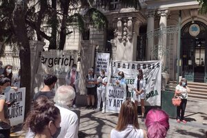 CABA: Protesta por el recorte en las concurrencias de los hospitales públicos porteños 