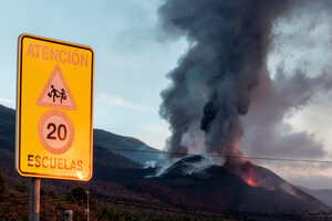 Preocupa una nueva erupción del Volcán Cumbre Vieja, en Islas Canarias (Fuente: EFE)