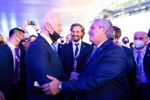 Qué se dijeron Alberto Fernández y Joe Biden en su primer encuentro