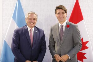 Alberto Fernández se reunió con Justin Trudeau y Tedros Adhanom Ghebreyesus