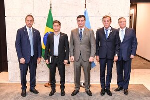 Kicillof: "No hay futuro para la Argentina sin integración con Brasil"