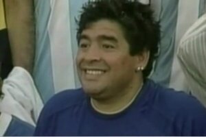 Una más de Diego: el picadito entre Diego Maradona y Cherquis Bialo con 60 años 