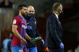 Agüero fue dado de alta y agradeció el apoyo recibido (Fuente: EFE)