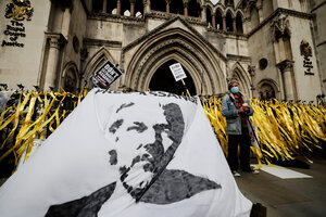 Julian Assange (Fuente: AFP)