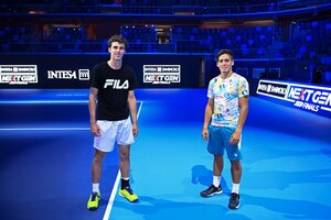 El Next Gen Finals, el revolucionario torneo que jugarán Báez y Cerúndolo (Fuente: Peter Staples / ATP Tour)