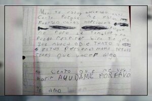 "Siento que me voy a morir": la desgarradora carta de una nena que sufre bullying