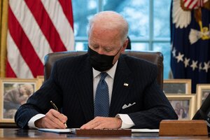 Biden promulgó una ley que habilita nuevas sanciones a Nicaragua  (Fuente: AFP)