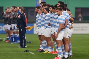 Los Pumas vencieron a Italia  (Fuente: AFP)