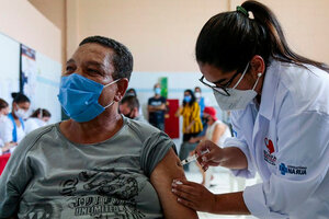 Coronavirus: Brasil aplicará una tercera dosis a los mayores de 18 años (Fuente: AFP)