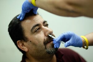 Inician ensayos de la primera vacuna nasal contra la enfermedad de Alzheimer (Fuente: AFP)
