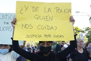 Gatillo fácil en CABA: las fotos de las dos movilizaciones para pedir justicia por Lucas González (Fuente: Leandro Teysseire)