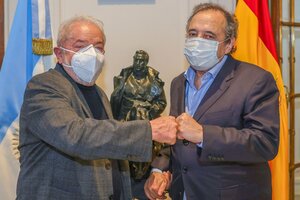 Lula visitó a Ricardo Alfonsín durante su visita a Europa